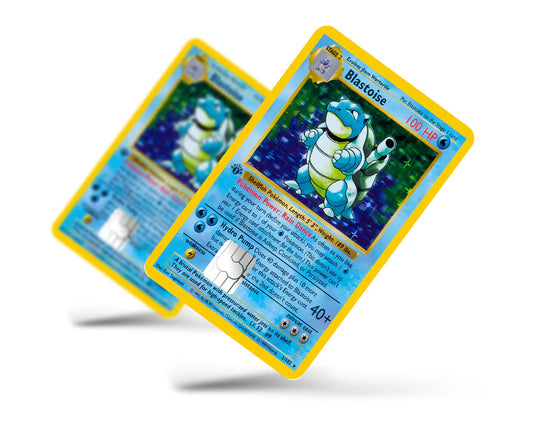 Credit Card sticker (Pokémon Card) Blastoise