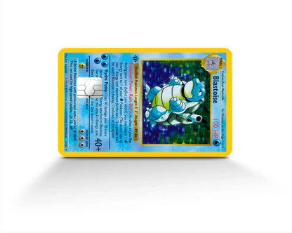 Credit Card sticker (Pokémon Card) Blastoise