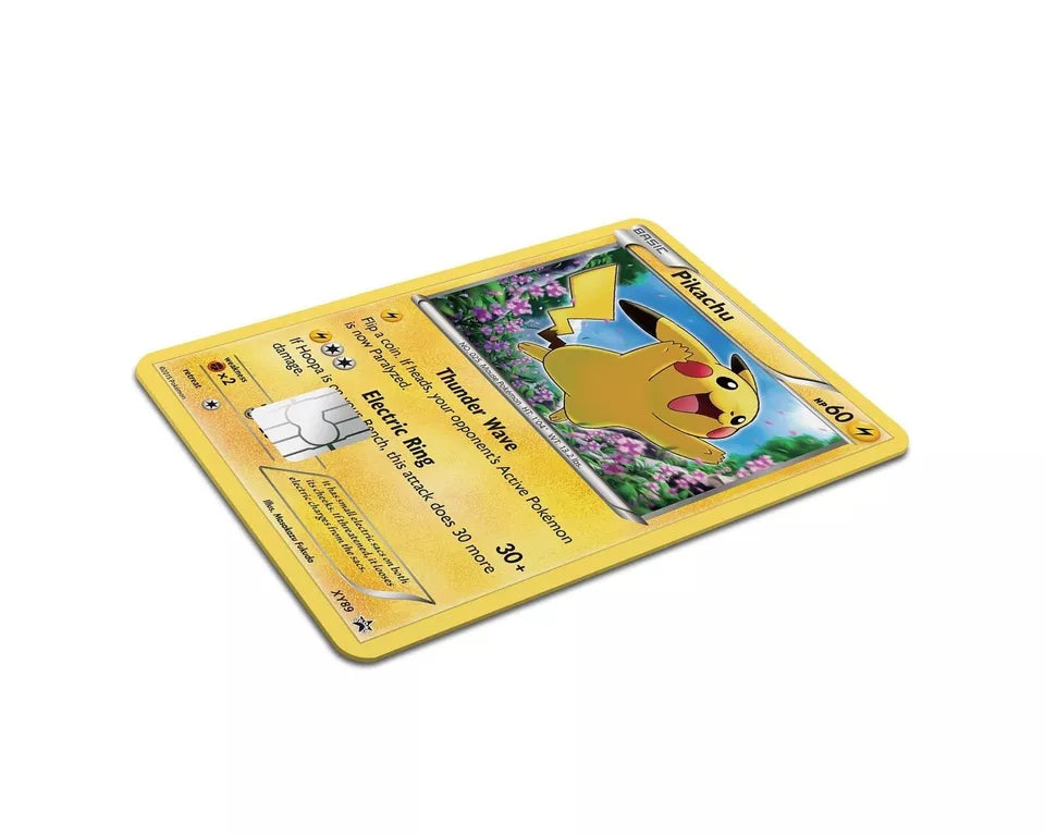 Credit Card sticker (Pokémon Card) Pikachu